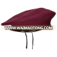 High quality military 100% wool custom army beret cap